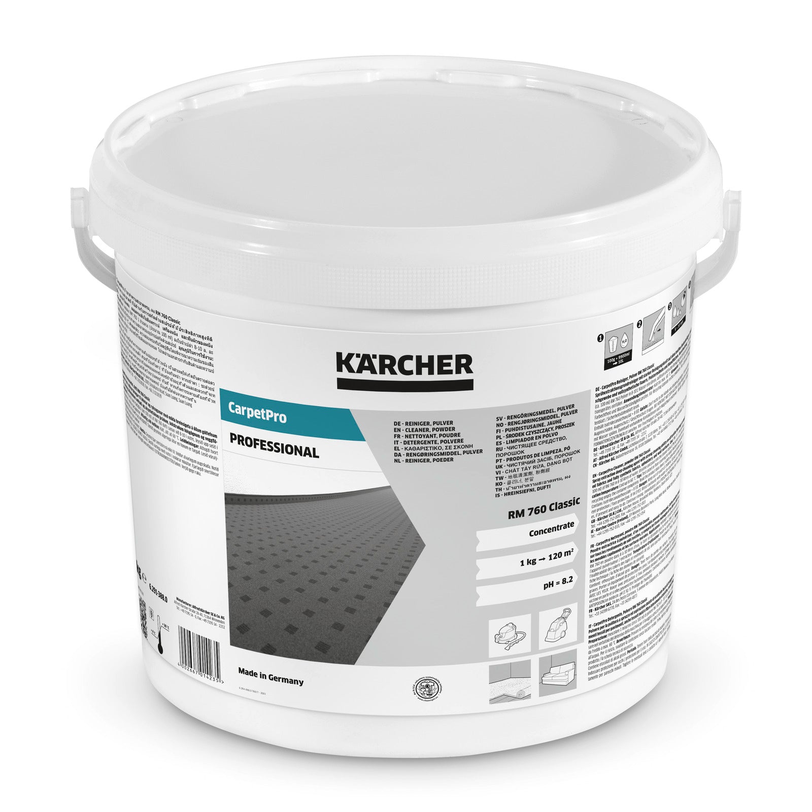Karcher Pro RM 760 Detergent - 1 capsula/5m2